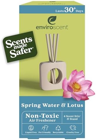 Enviroscent Scent Stix™ Starter Kit with Mango Wood Stand & Refill (1 Pack) by Enviroscent