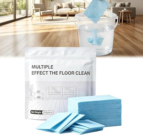 200 Floor Pods Concentrated Soluble Tablets Fresh Scent Wood Tile Glass by Unknown