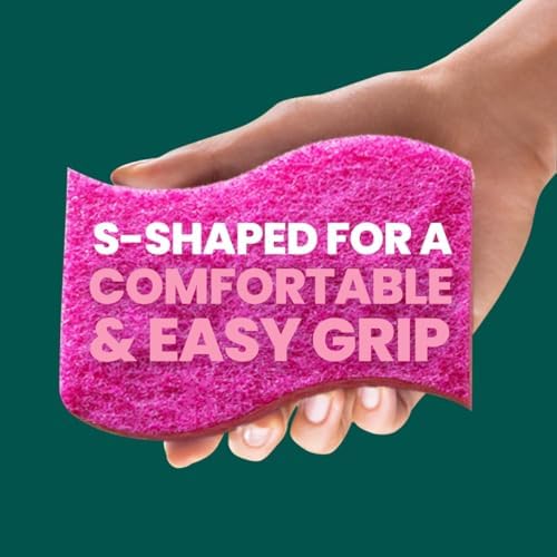 Scotch-Brite Delicate Clean Non-Scratch Scrub Sponge, 3 Pack - Image 6