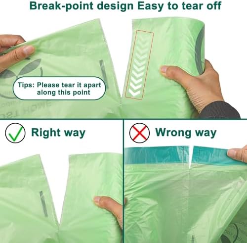 13 Gallon,50 Count Compostable Trash Bags with Home - Image 5