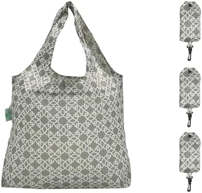 HOLYLUCK Reusable Grocery Bags,Heavy Duty Foldable Shopping Tote Bag (Standard, 3 Maze) by holyluck
