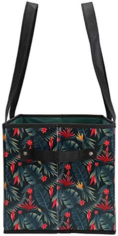 Foraineam Reusable Grocery Bags Set Durable Heavy Duty Tote Bag Collapsible Grocery Shopping Box Bag with Reinforced Bottom - Image 6