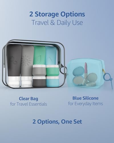 23 Pcs Travel Bottles for Toiletries,Travel Containers for Toiletries - Image 4