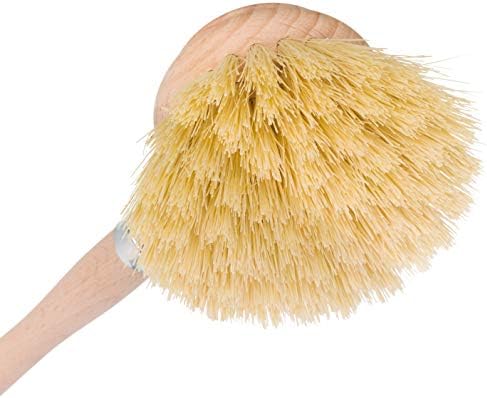 Redecker Dish Brush, Tampico Fiber, 2 Inch Round, Single – Wooden Dish Scrub Brush for Dishes & Cookware, Untreated Beechwood, Made in Germany (Pack of 2) - Image 2