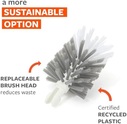 Full Circle Upstanding Bottle Brush Refill, Baby Bottles, and Tumblers, 2pk - Image 3