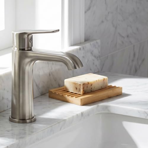 Wood Soap Dish Bamboo Soap Holder to Keep Soaps Dry in Kitchen - Image 7