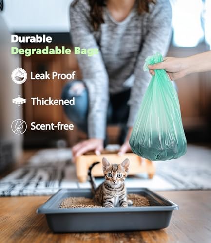 Compostable Trash Bags 1.2 Gallon 150 Packs,AYOTEE Compost, Biodegradable trash bags - Image 6