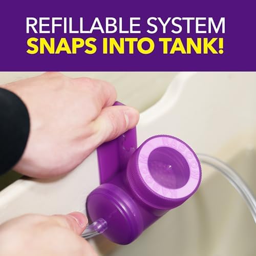 Kaboom Scrub Free! Toilet Bowl Cleaner System with 2 Refills - Image 4