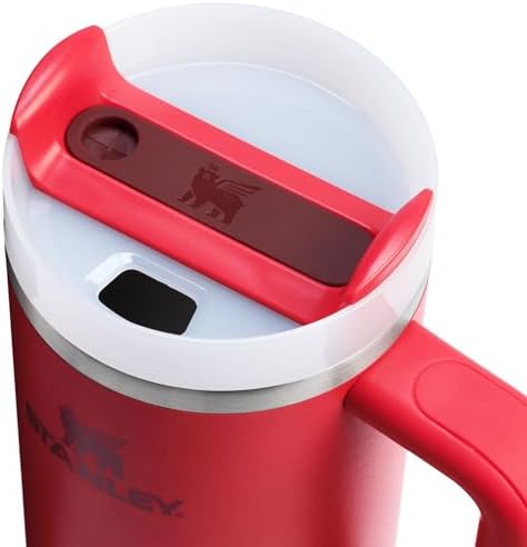 STANLEY Quencher H2.0 Flow State Tumbler, 30 oz, Chili Red - Image 2