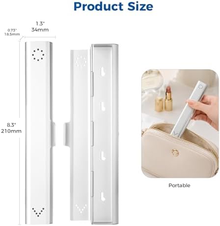 Toothbrush Travel Case Aluminum, Portable Toothbrush Holders Travel, Manual Toothbrush Case Container for Traveling, Bathroom, Camping, Business Trip-1Pack Silver - Image 6