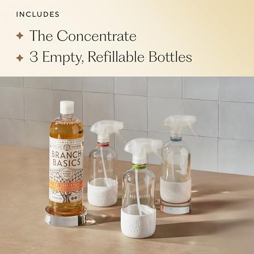 Branch Basics Surface Cleaning Kit: 33.8 oz Concentrate, Refillable Bottles - Image 3