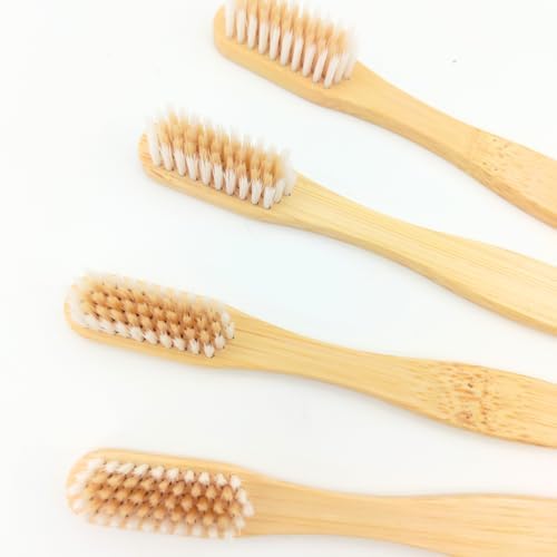 Lindo EcoGrip Bamboo Toothbrush - Eco-Friendly (Neutral) - Image 2