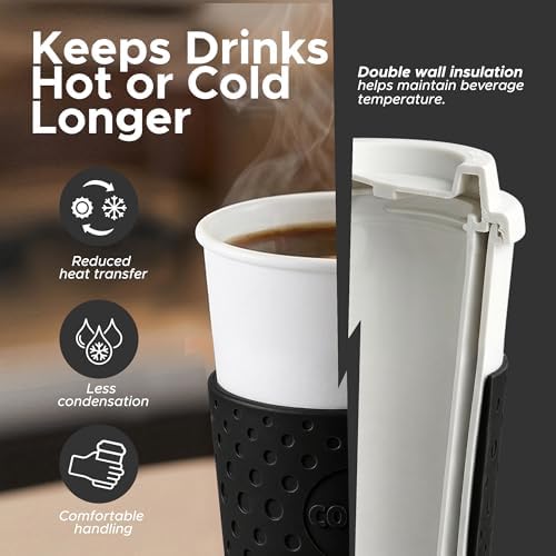 Copco Acadia Travel Mug - Black, 16 Oz - Image 3