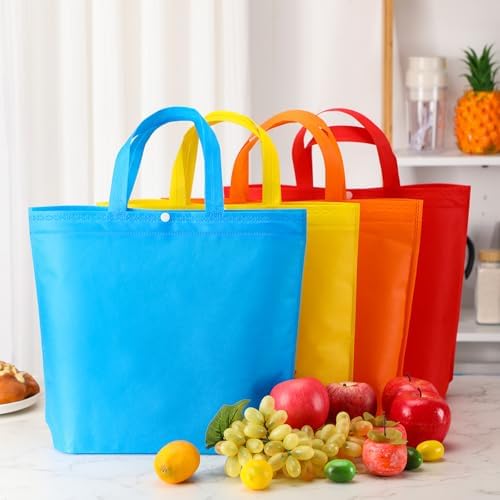 Paterr 100 Pcs Reusable Shopping Bags Bulk - Image 3
