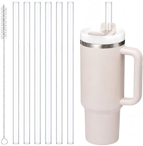 Joshey Replacement Straws for Stanley Quencher 30oz Tumbler, 6 Pack by Joshey