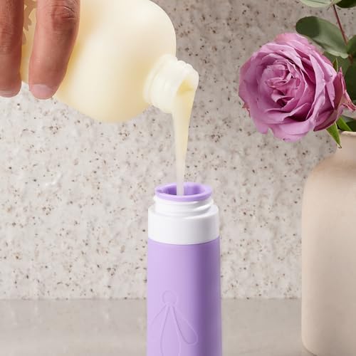 INSFIT 17 Pack Travel Bottles for Toiletries, TSA Approved 3oz 2oz Travel Size Toiletries, BPA Free Leak Proof Squeezable Silicone Tubes Travel Essentials for Shampoo Conditioner Lotion Soap - Image 4