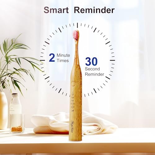 Electric Bamboo Toothbrush Sonic Toothbrush - Image 5