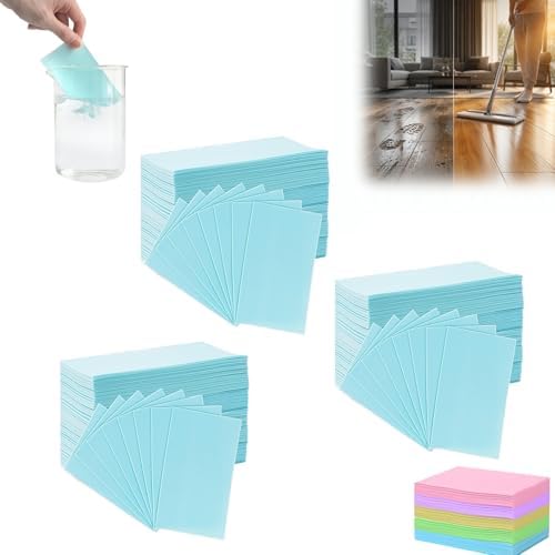 Variety of Scents Multiple Effect the Floor Cleans, 2026 Upgraded Floor Cleaning Solution Tablets, Dissolvable Pre-Measured Deep Cleaning Cleaning Solution (Blue, 300Pcs) by Unknown