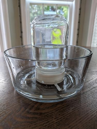 Set of 3 Mason Jar(Normal Mouth) or Soda Bottle Adapter 3D Printed/Self-Watering Micro Greens/self-Watering Micro Greens System (Set of 3 caps) - Image 6