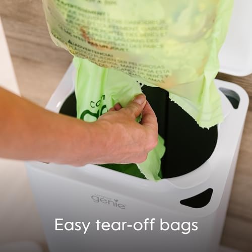 Compost Genie 3.6 Gallon Compostable Bags, 40 Count, Sturdy for Food Waste, Compatible with Kitchen Compost Genie Bins, ASTM D6400 Certified (Pack of 10) - Image 5