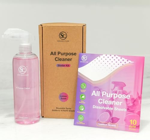 All-Purpose Cleaner Starter Kit: Fresh Lemon Scent by SolubleCare