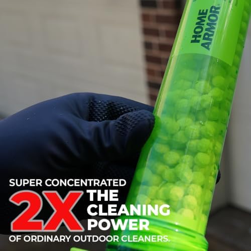 Home Armor Refill Cleaning Cartridge, 1 Pack, For Use with the Power Clean Wand, 2X Cleaning Power of Ordinary Outdoor Cleaners, Single Use Cartridge - Image 3