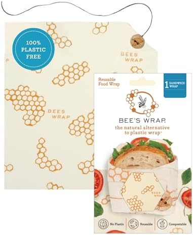Bee's Wrap Beeswax Sandwich Wrap - Honeycomb by BeesWrap