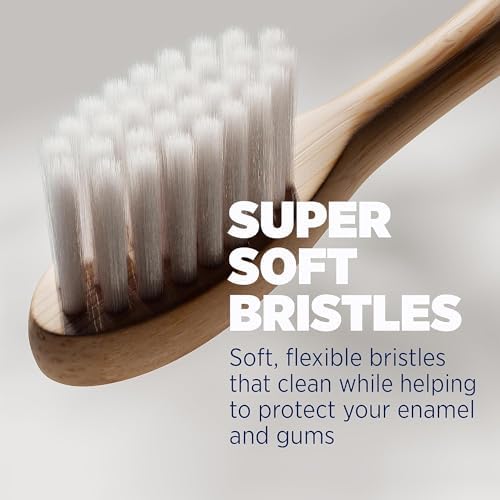 Lumineux Bamboo Replacement Heads Sonic Toothbrush, 3 Pack - Image 4