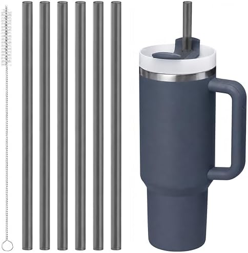 Joshey Replacement Straws for Stanley Quencher 30oz Tumbler, 6 Pack by Joshey