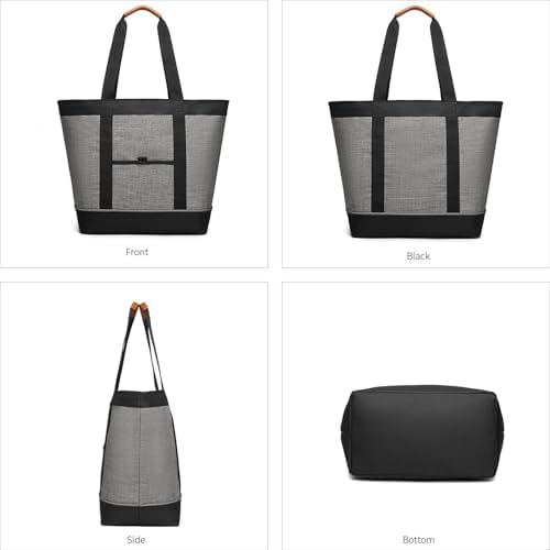Insulated Cooler Bag Reusable Grocery Tote Bags Transport Large Lunch Box for Women - Image 6
