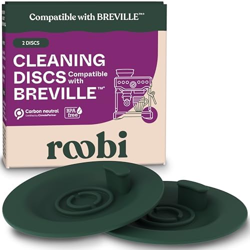 Roobi Espresso Cleaning Disc Compatible with Breville by Roobi
