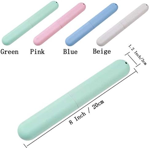 4 Pack Travel Toothbrush Case, Portable Breathable Toothbrush Holder Cases - Image 5