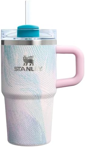 STANLEY Quencher H2.0 Flow State Tumbler, 20 oz, Sea Glass Plume by Unknown