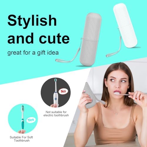 UCEC Toothbrush Case for Traveling, Portable Toothbrush Holders Travel Case - Image 6
