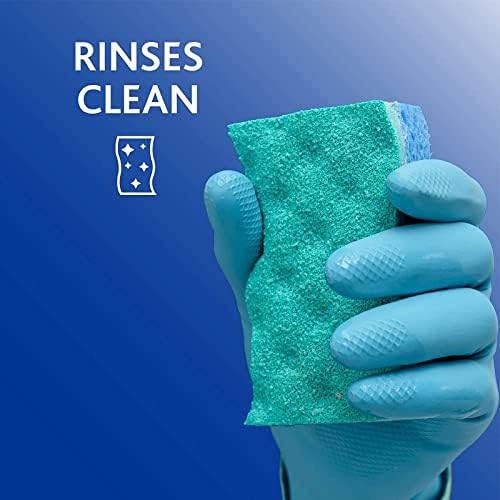 O-Cedar Scrunge Multi-Use Scrub Sponge (Pack of 6) Non-Scratch, Odor-Resistant, All-Purpose Scrubbing Sponge Safely Cleans All Hard Surfaces in Kitchen and Bathroom - Image 4