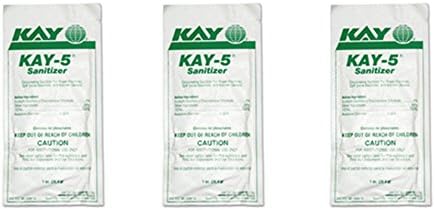 Kay 5 Sanitizer/Cleaner for Soda Fountain Machine, Coke, Bunn, Granita Cleanser (Pack of 3)L8 by Unknown