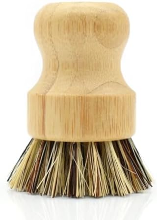 9-Piece Eco-Friendly Kitchen Cleaning Set – Bamboo Dish Brush, Bottle Brushes, Reusable Metal Straws & Cleaning Tools | Zero Waste Household Essentials | Sustainable & Durable Kitchen Accessories - Image 2