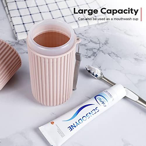 UCEC Toothbrush Travel Case, 8.2 inch Longer Travel Toothbrush Holder Case - Image 6