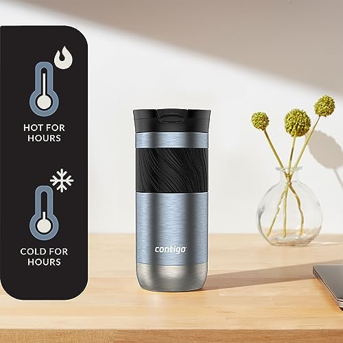 Contigo Byron Vacuum-Insulated Stainless Steel Travel Mug with Leak-Proof Lid - Image 3
