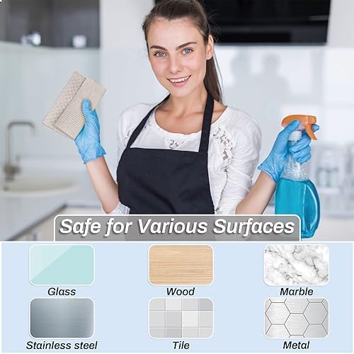 Lucomb 11 Pack Swedish Dishcloths, Reusable Kitchen Dish Rags Sponge Cleaning Cloths Cellulose Dishcloths for Kitchen Washing Dish Counters - Image 6