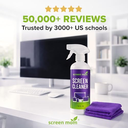 Screen Mom Screen Cleaner Spray 2 Pack-16oz for TV, Car, Laptop & Computer - Image 5