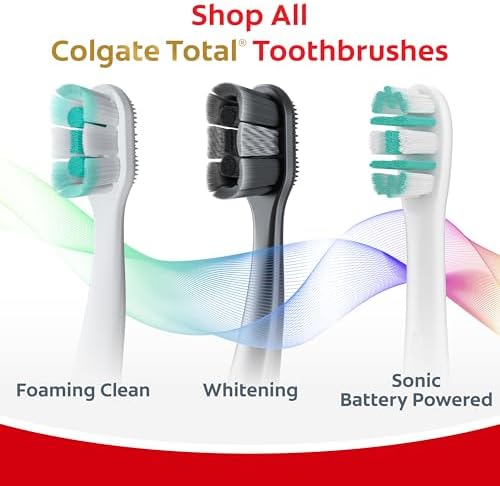 Colgate Total Whitening Charcoal Toothbrush, Soft, Black, 2 Pack - Image 6