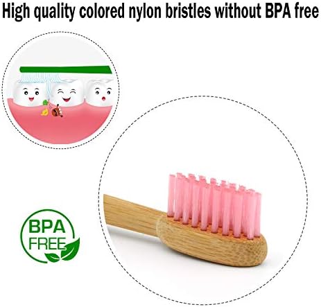 Virgin Forest Bamboo Toothbrushes 6pk, Charcoal Soft Sensitive Gums - Image 4