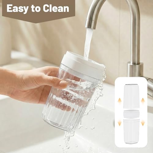 Large Enclosed Toothpaste and Toothbrush Travel Case with Rinse Cup - Image 3