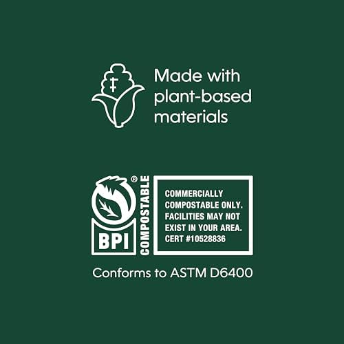 Compost Genie 3.6 Gallon Compostable Bags, 20 Count, Sturdy for Food Waste, Compatible with Kitchen Compost Genie Bins, ASTM D6400 Certified - Image 4