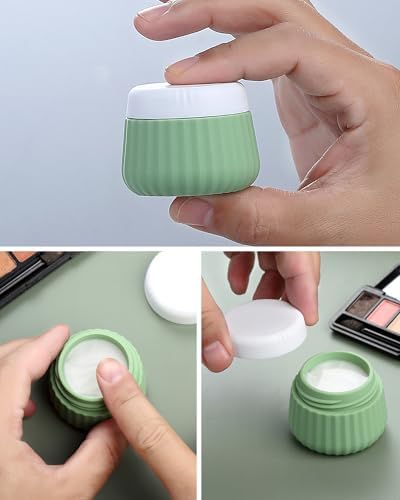 Mrsdry Travel Bottles 8 Pack, TSA Approved 3 oz Travel Containers with Clear Bag, Leak Proof Silicone Squeezable Essentials Jars - Image 3