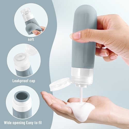 Travel Bottles for Toiletries 18Pack Containers Travel Size Toiletries - Image 4