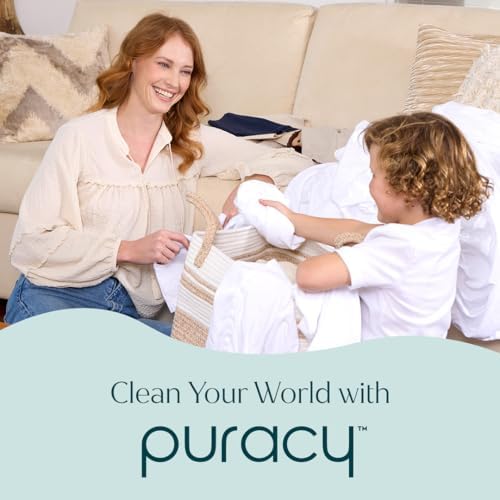 Puracy All Purpose Cleaning Wipes – Non Toxic Multi-Surface Cleaner & Appliance Wipes for Car, Bathroom, Kitchen – Lemongrass Scent (150 Count, 3 Pack) - Image 7