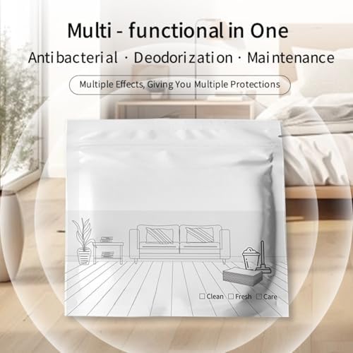Concentrated Floor Cleaner Sheets,300 Dissolvable Mopping Tablets,5 Floral Scents for Tile Laminate Vinyl (5 packs:60pcs Pink Hibiscus) - Image 3
