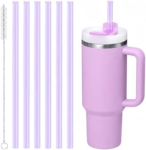 Joshey Replacement Straws for Stanley Quencher 30oz Tumbler, 6 Pack by Joshey